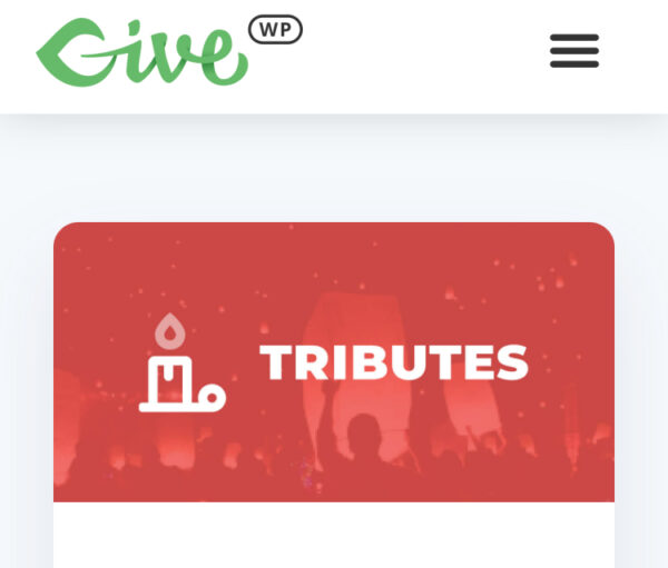Give Tributes