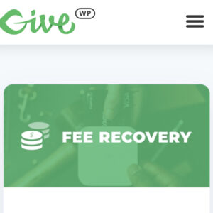 Give Fee Recovery