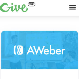 Give AWeber
