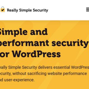 Really Simple Security Pro