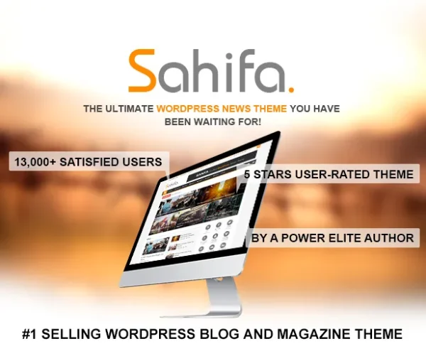 Sahifa – Responsive News WordPress Theme 5.8.5 - Image 1