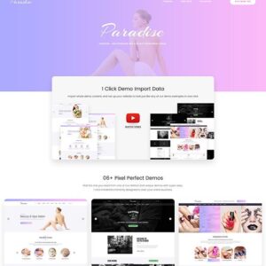Paradise-Multipurpose Beauty & Spa, Haircut, Nail, Tattoo WordPress Theme