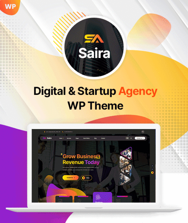 Saira WordPress Theme