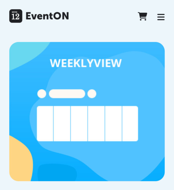 EventOn Weekly View