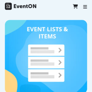 EventOn Lists and Items