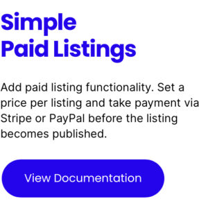 WP Job Manager Simple Paid Listings
