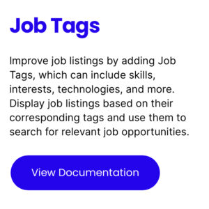 WP Job Manager Job Tags