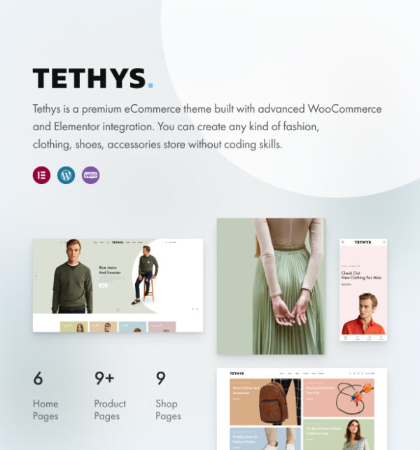Tethys-Fashion and Minimalism Theme