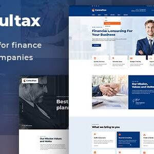 Consultax WordPress Theme