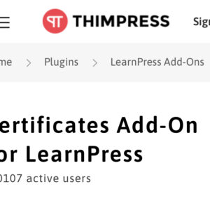 LearnPress Certificates