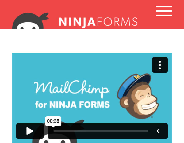 Ninja Forms MailChimp