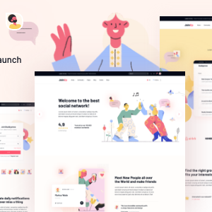 Join Up-BuddyPress Community Theme