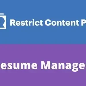 Restrict Content Pro Resume Manager