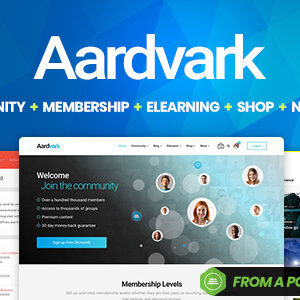 Aardvark-Community, Membership, BuddyPress Theme