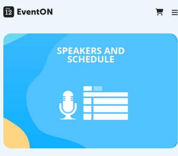 EventOn Speakers & Schedule