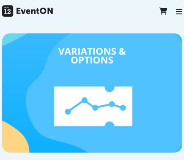 EventOn Ticket Variations & Options