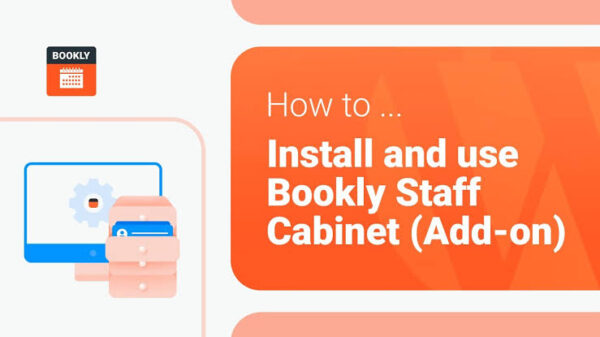 Bookly Staff Cabinet