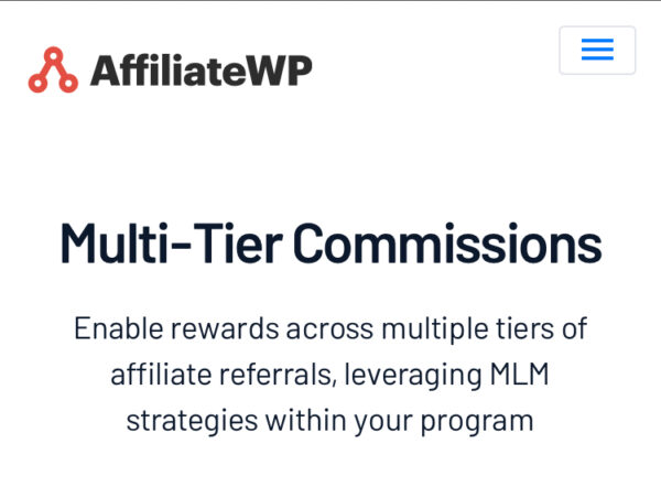 AffiliateWP Multi-Tier Commissions