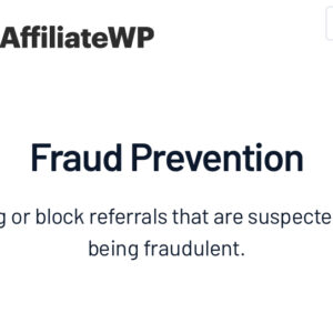 AffiliateWP Fraud Prevention