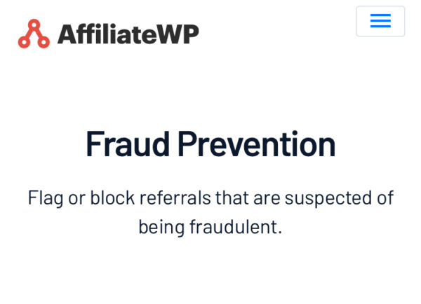 AffiliateWP Fraud Prevention