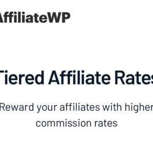 AffiliateWP Tiered Affiliate Rates