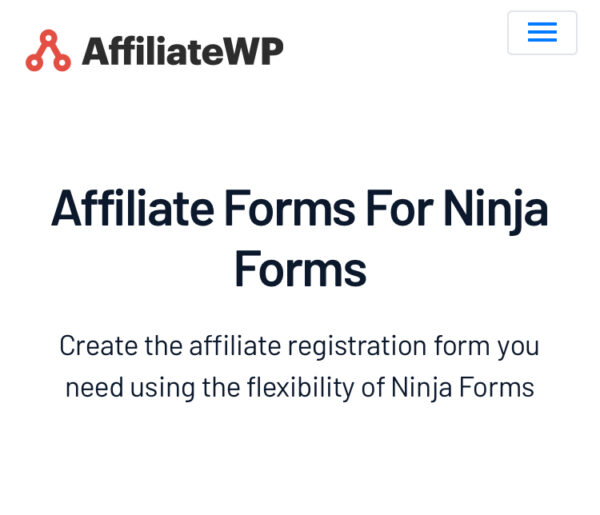 Affiliate Forms For Ninja Forms
