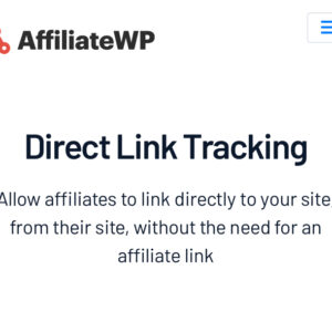 AffiliateWP Direct Link Tracking