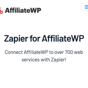 Zapier for AffiliateWP