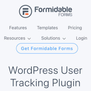 Formidable Forms User Tracking