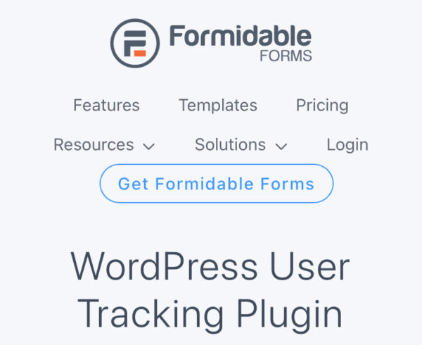 Formidable Forms User Tracking