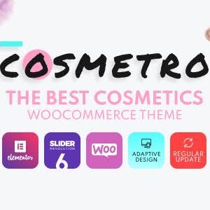 Cosmetro-Cosmetics Store Elementor WooCommerce Theme