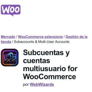 WooCommerce Subaccounts & Multi-User Accounts