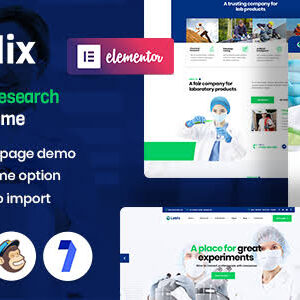 Leblix-Laboratory & Research WordPress Theme