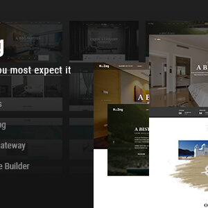 Hozing-Hotel Booking WordPress Theme