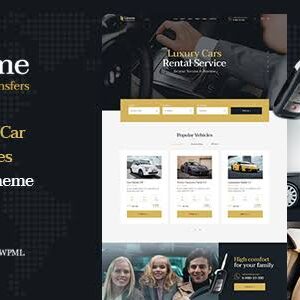 Limme-Limousine Transfers & Car Dealer WordPress Theme