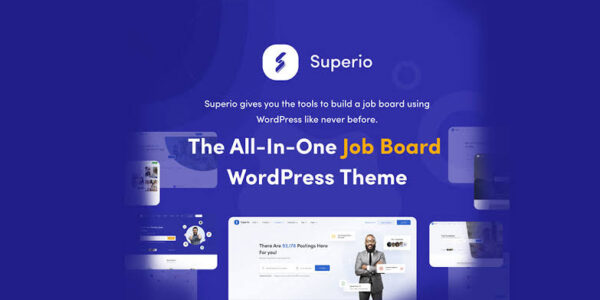 Superio – Job Board WordPress Theme