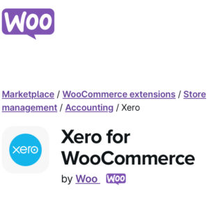 WooCommerce Xero