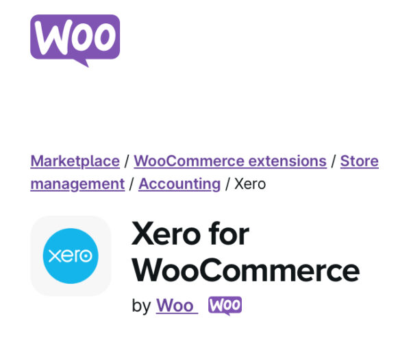 WooCommerce Xero