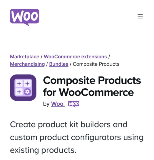 WooCommerce Composite Products