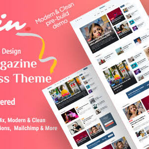 Errin-Personal Blog & Magazine Revolutionary WordPress Theme