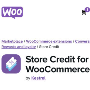 WooCommerce Store Credit
