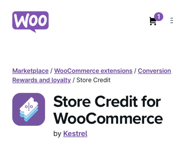WooCommerce Store Credit
