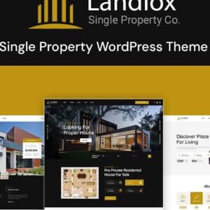 Landiox-Single Property WordPress Theme