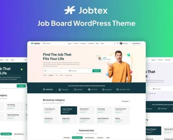 Jobtex – Job Board WordPress Theme