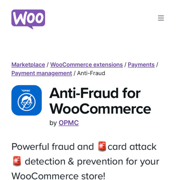 WooCommerce Anti Fraud 7.0.5 - Image 1