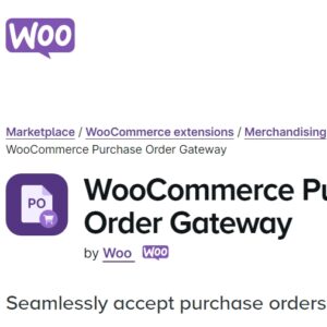 WooCommerce Purchase Order Gateway