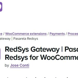 WooCommerce RedSys Payment Gateway