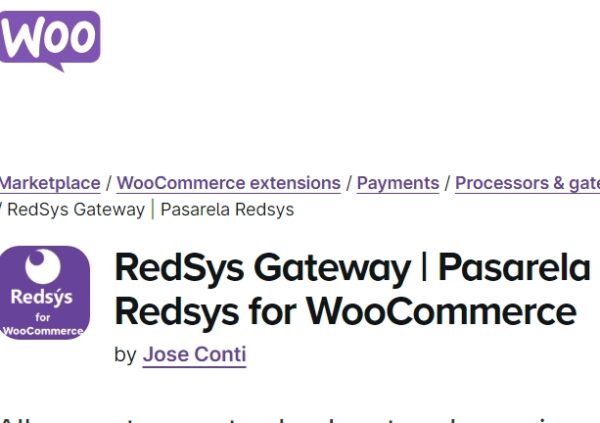 WooCommerce RedSys Payment Gateway