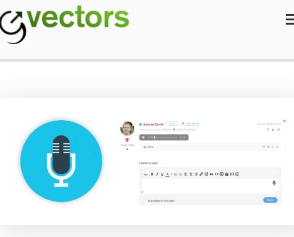 wpForo Voice Posting 3.0.0 - Image 1