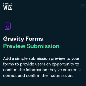 Gravity Perks Preview Submission